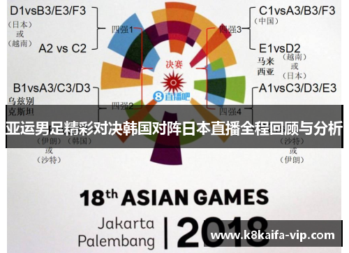 亚运男足精彩对决韩国对阵日本直播全程回顾与分析